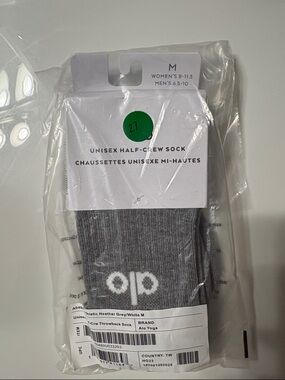 ALO Yoga Unisex Half-Crew Socks